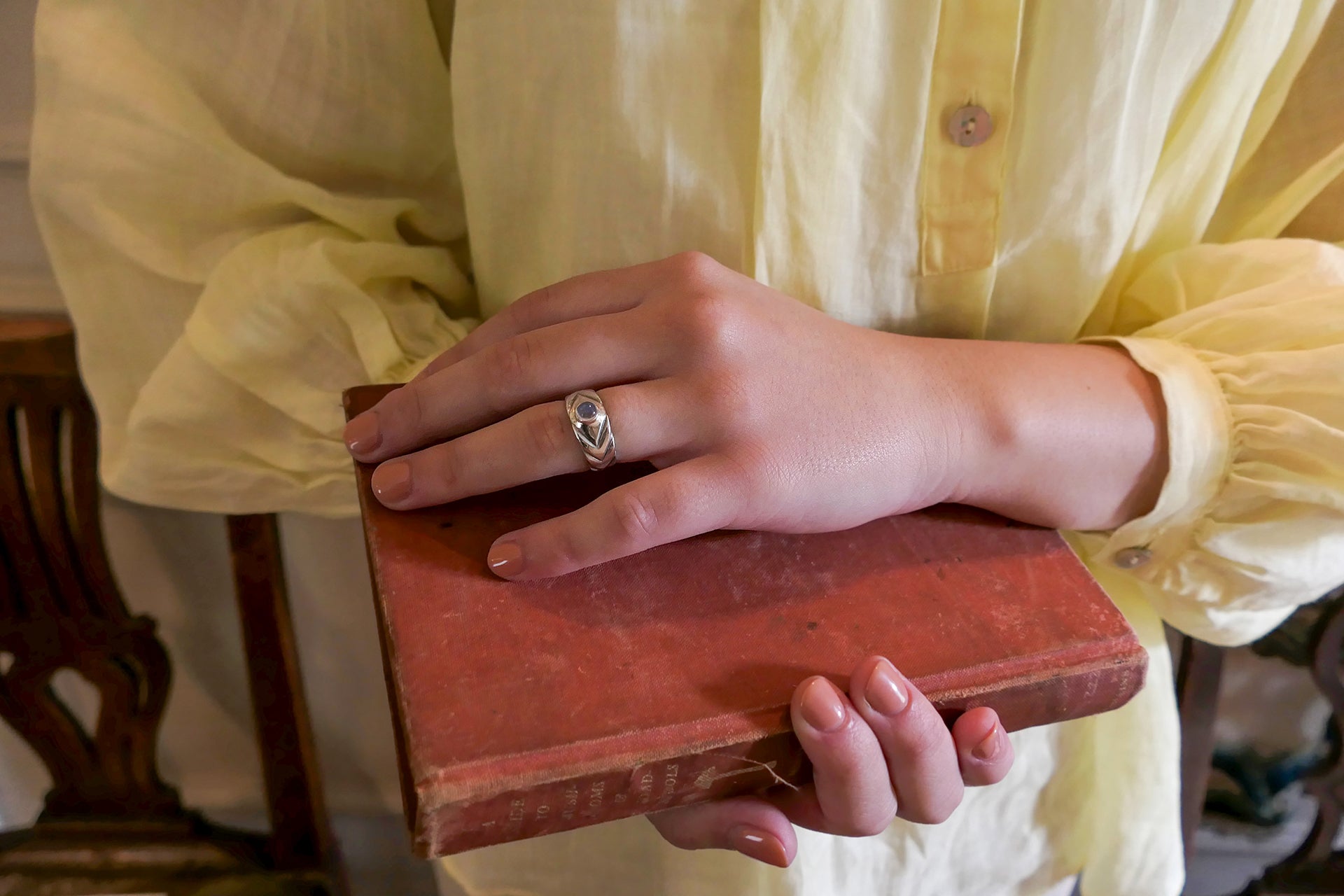 Jupiter's Grace Feather Ring