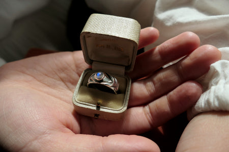 Jupiter's Grace Feather Ring