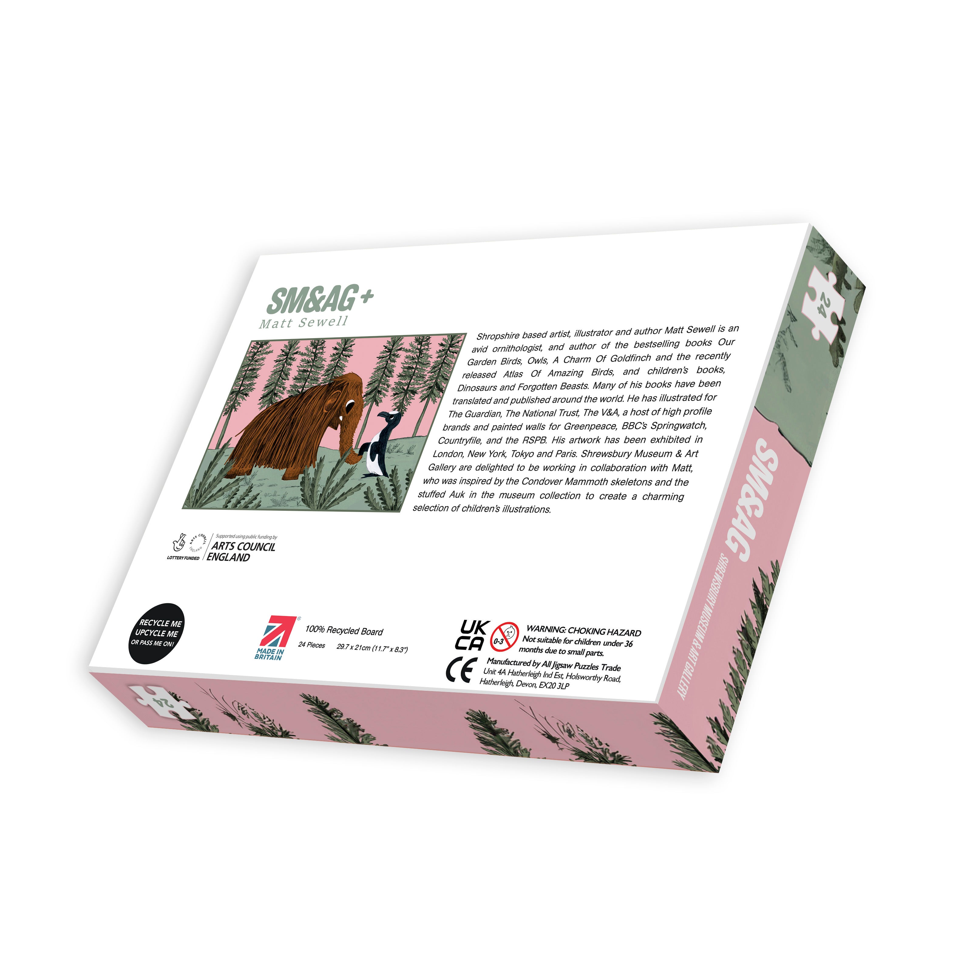 Mammoth and Auk Jigsaw